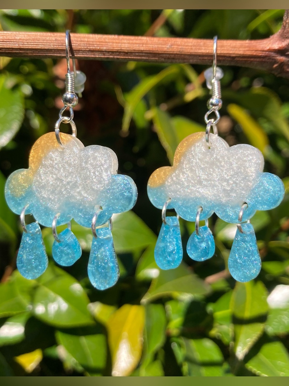 Rain Cloud Earrings